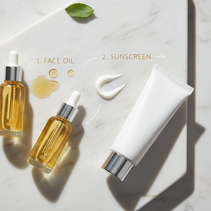 Can You Layer Face Oils with Sunscreen Without Pilling, Greasiness, or Breakouts