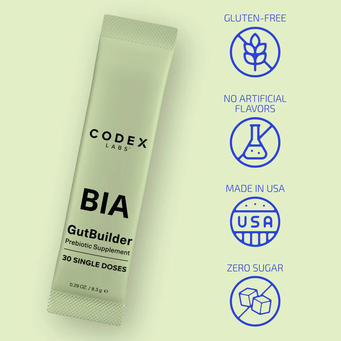 BIA GutBuilder Prebiotic Supplement