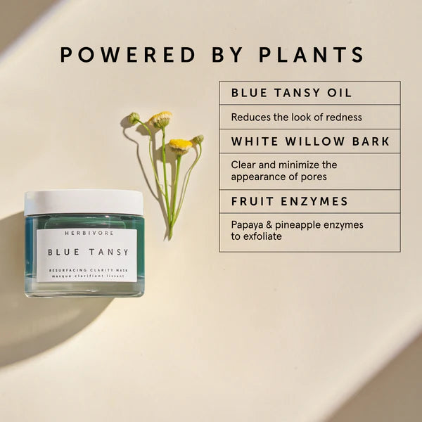 BLUE TANSY Invisible Pores Resurfacing Clarity Mask