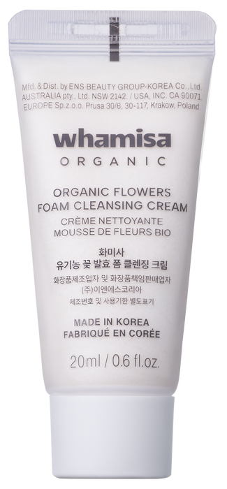 Organic Flowers Foam Cleansing Cream