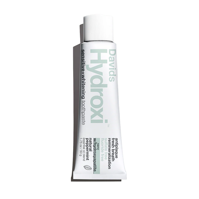 Davids Hydroxi™ sensitive+whitening nano hydroxyapatite premium toothpaste - peppermint