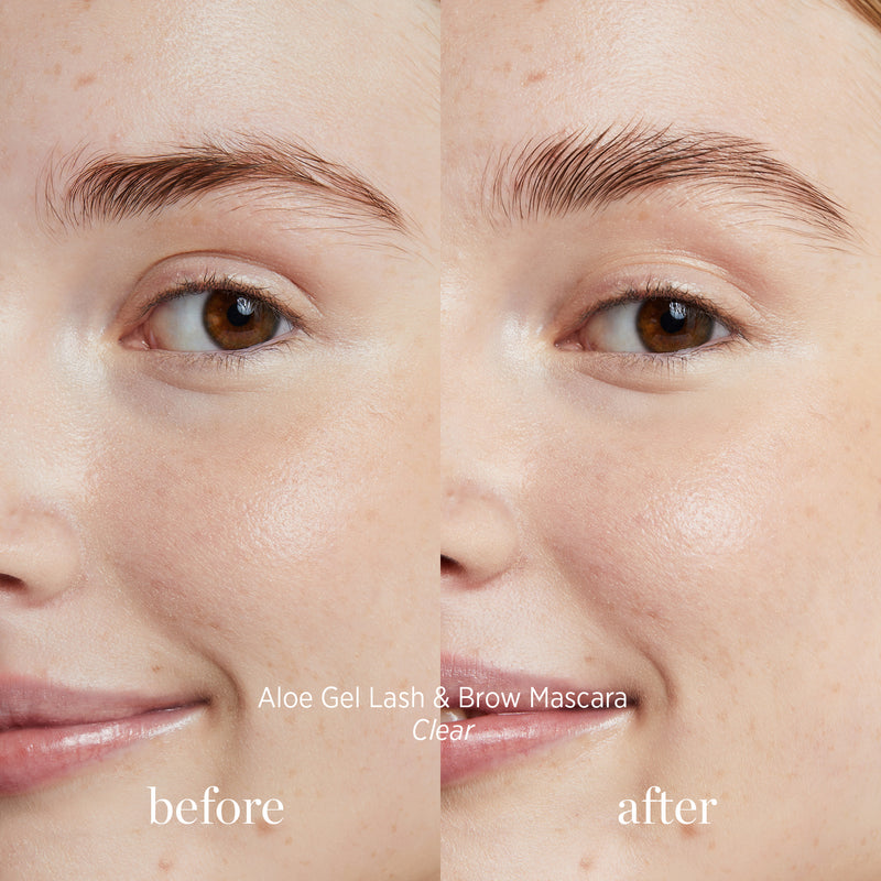 Aloe Gel Lash & Brow Mascara – clear