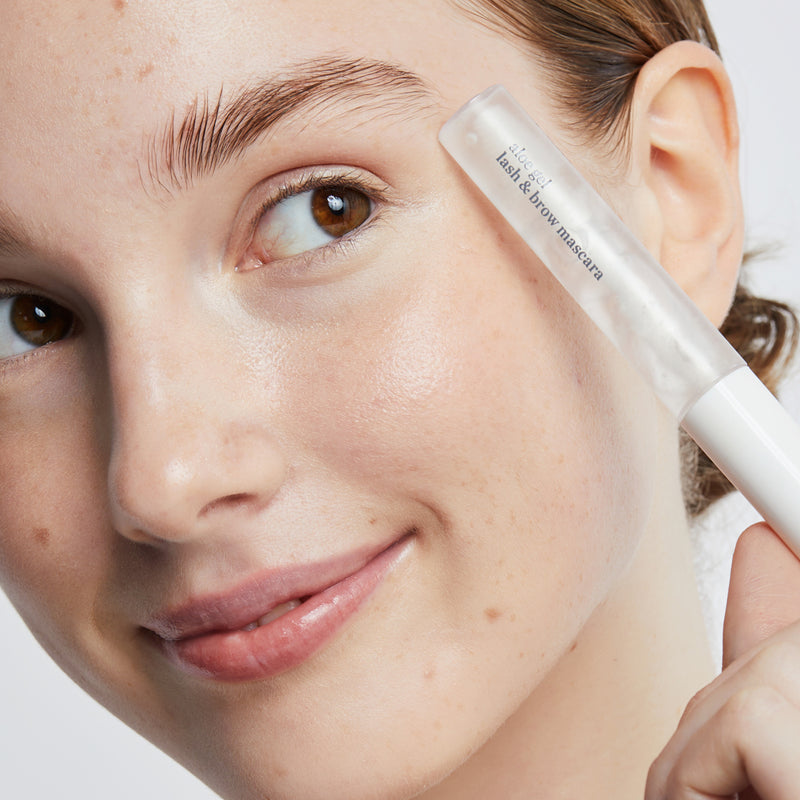 Aloe Gel Lash & Brow Mascara – clear