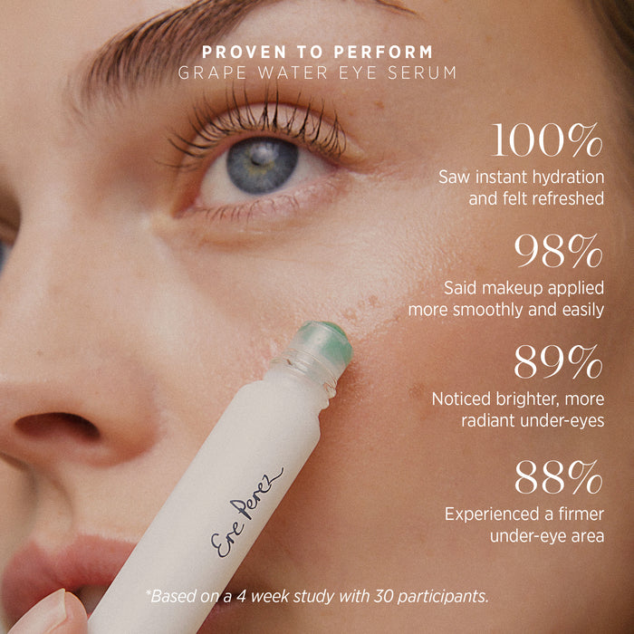 Grape water eye serum