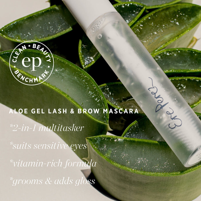 Aloe Gel Lash & Brow Mascara – clear