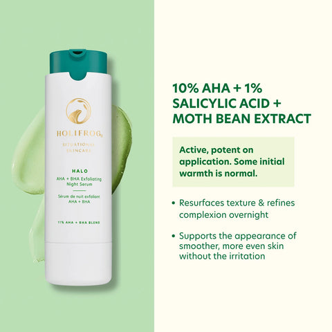 Halo AHA + BHA Evening Serum