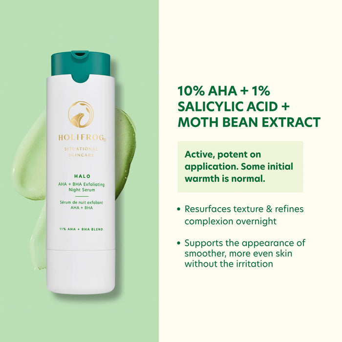 Halo AHA + BHA Evening Serum