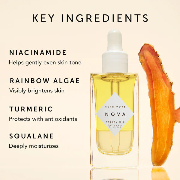 NOVA Turmeric + Niacinamide Bi-Phase Glow Facial Oil