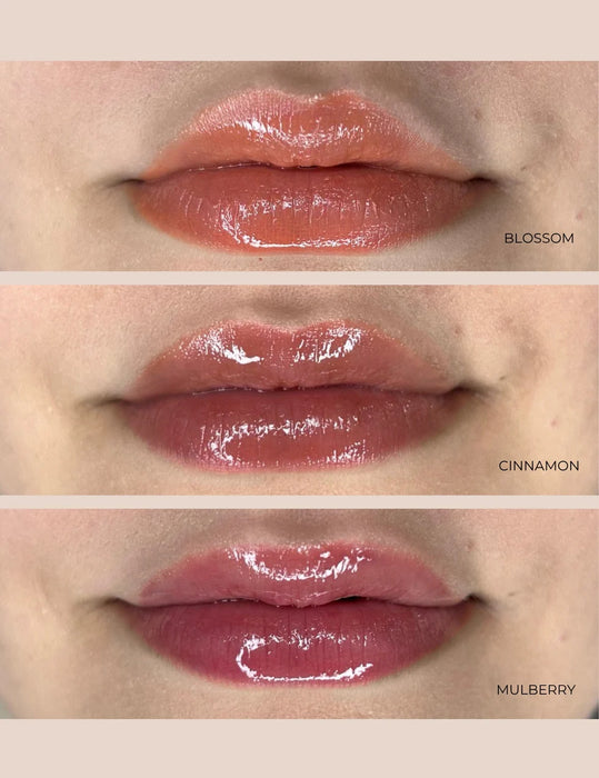 Organic Tinted Lip Oil - Collagen + Squalane