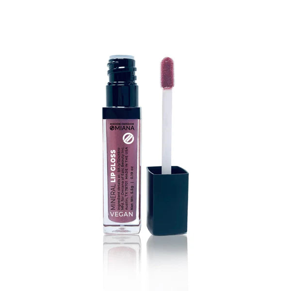 Mineral Vegan Lip Gloss - Titanium Dioxide-Free, Tocopheryl Acetate-Free