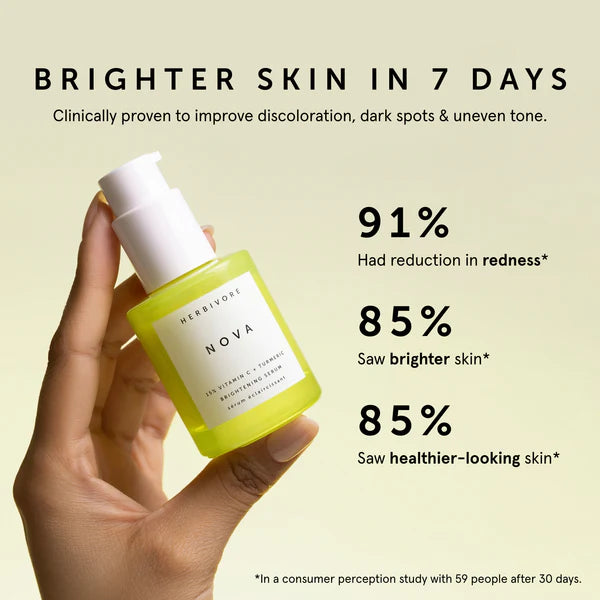 NOVA 15% Vitamin C + Turmeric Brightening Serum