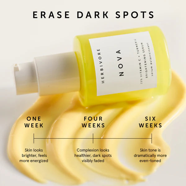 NOVA 15% Vitamin C + Turmeric Brightening Serum