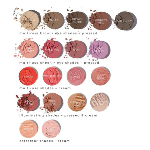 Multi-Use Pressed + Cream Colour Refills
