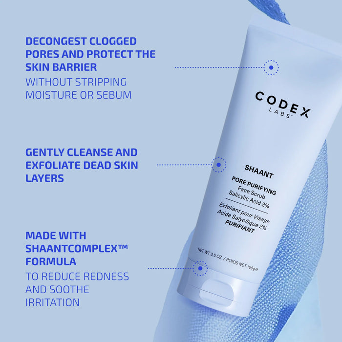 SHAANT Pore Purifying Face Scrub