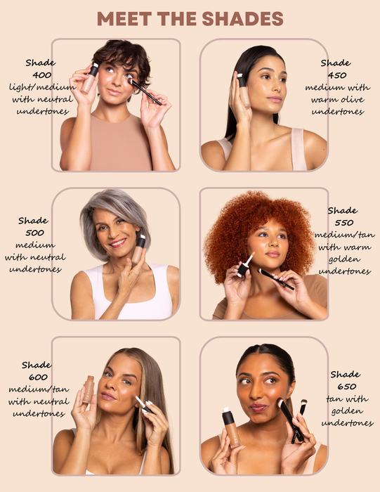 Neive Serum Foundation + Concealer