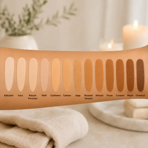 Intense Coverage Liquid Foundation - Mica-Free, Talc-Free, & More!