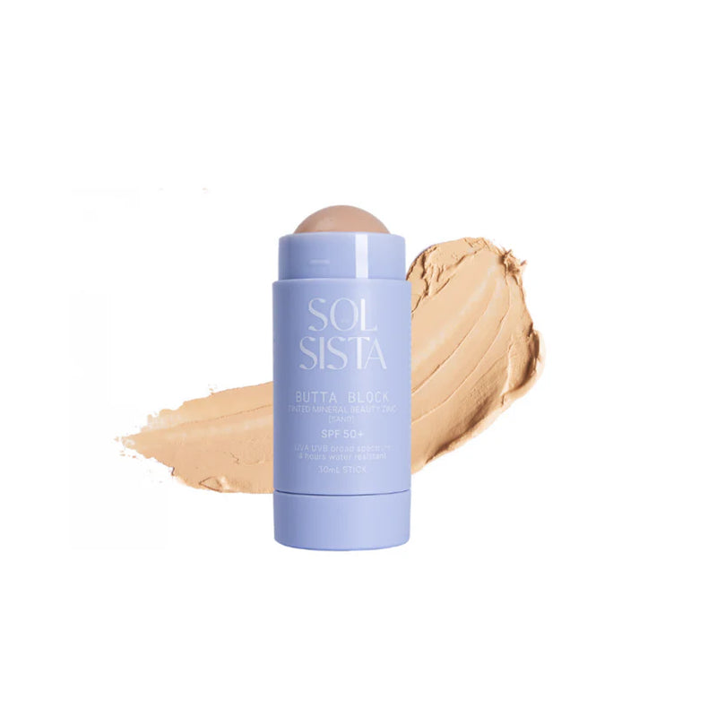 Butta Block™️ Mineral Tinted SPF50+ Sunscreen Balm