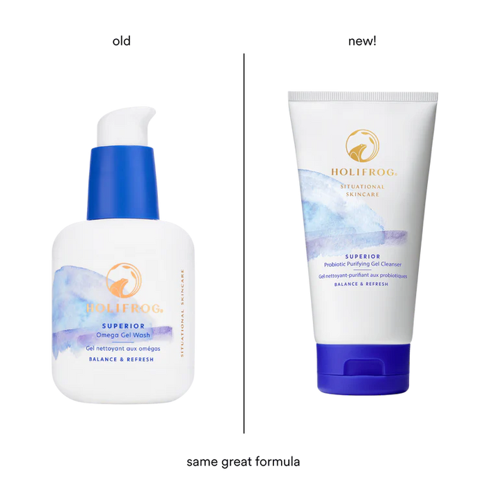 Superior Purifying Omega + Probiotic Gel Cleanser