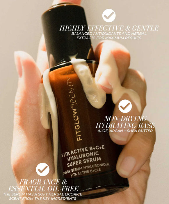 Vita Active B + C + E Hyaluronic Super Serum