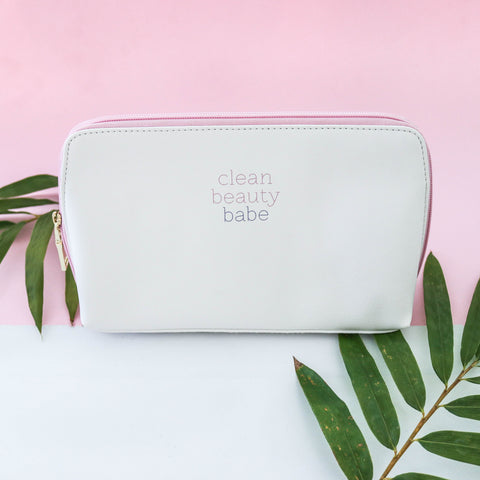 Clean Beauty Babe Cosmetics Bag